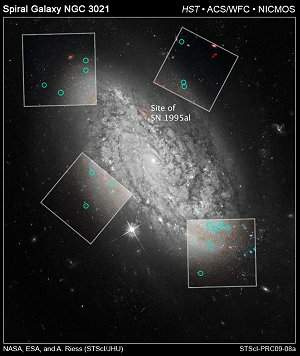Crédit : NASA, ESA, and A. Riess (STScI/JHU)