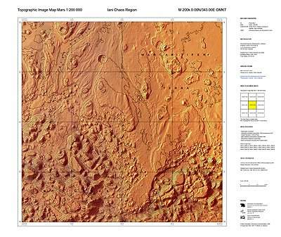 Crédit : Map Compilation: Technische Universität Berlin, 2006; Image Data: ESA / DLR / FU Berlin (G. Neukum)