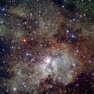 La nurserie stellaire NGC 3603 - Crédit : ESO