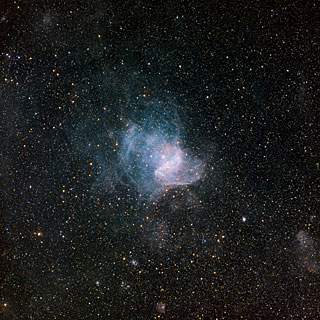 La région de formation stellaire NGC 346. - Crédit : ESO