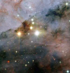 Crédit : NASA, ESA and Jesús Maíz Apellániz (Instituto de Astrofísica de Andalucía, Spain) 