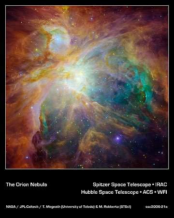 Crédit : NASA/JPL-Caltech/T. Megeath (University of Toledo) & M. Robberto (STScI)