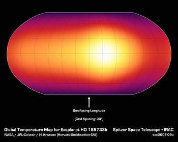 Crédit : NASA/JPL-Caltech/H. Knutson (Harvard-Smithsonian CfA)