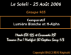 Réginald BALCEREK - Comparatif Lumière Blanche et H-Alpha sur le Groupe de Taches Solaires 905
