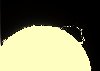 René LOCTIN - Protubérance solaire